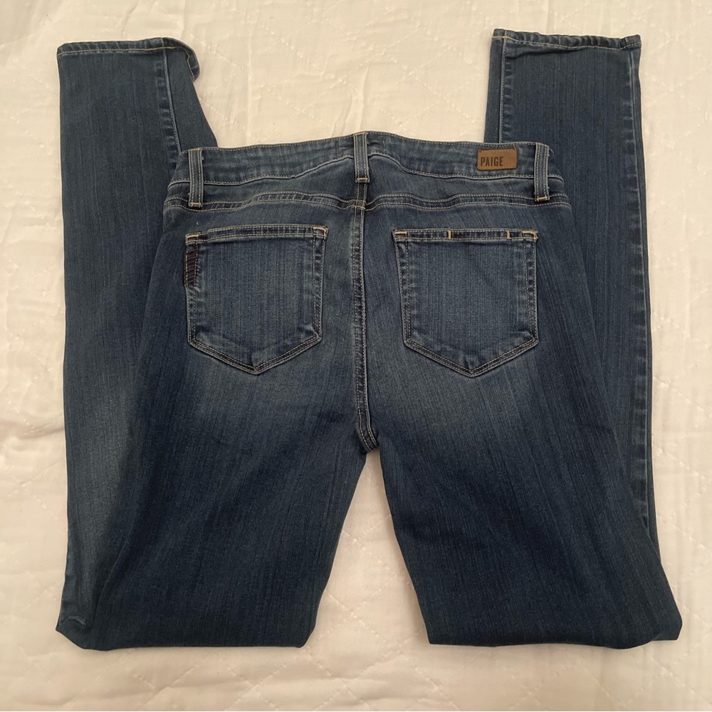 Paige skyline skinny size 28 medium‎ wash